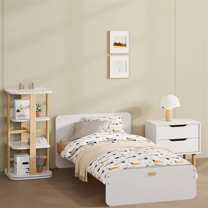 Single Bed With Mattress Set factory